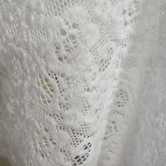 Free People Waterfall Maxi Lace Top Dress Swim Coverup White Size M - Picture 12 of 16